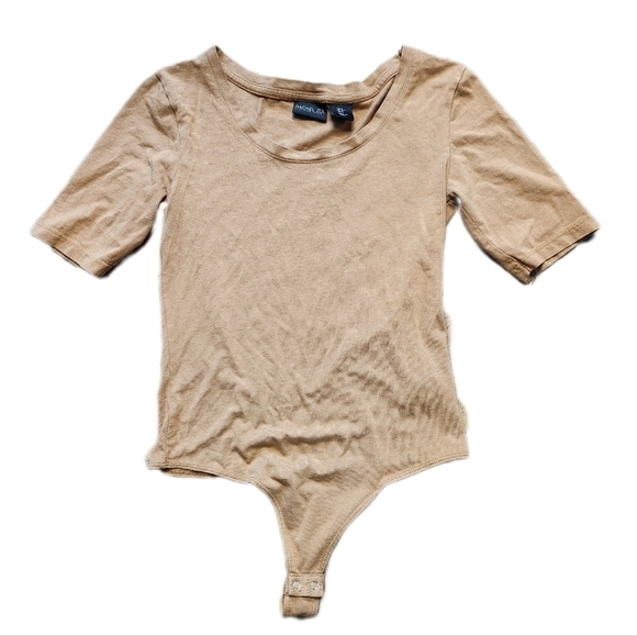 Rachel Zoe tan bodysuit Size Small - Picture 1 of 5